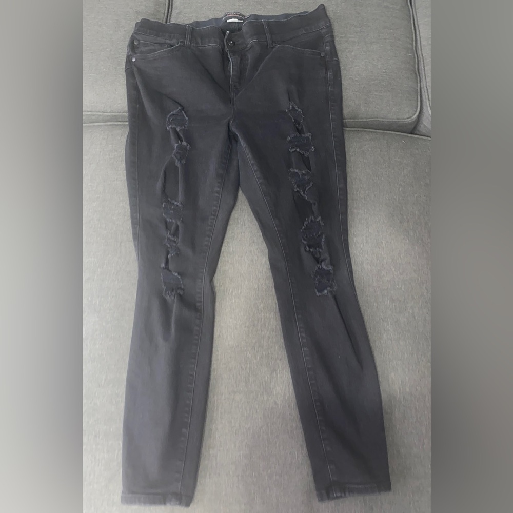 Torrid Bombshell Skinny Jeans Black 18R